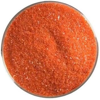 Bullseye Tomato Red Opal Fusible Glass Frit - Fine - 5 Oz. Jar - 90 COE