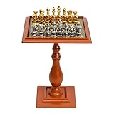 Miniature Chess Set Dollhouse Furniture 1/12 Magnetic Mini Board Games Doll House Accessories Ornament Decor...