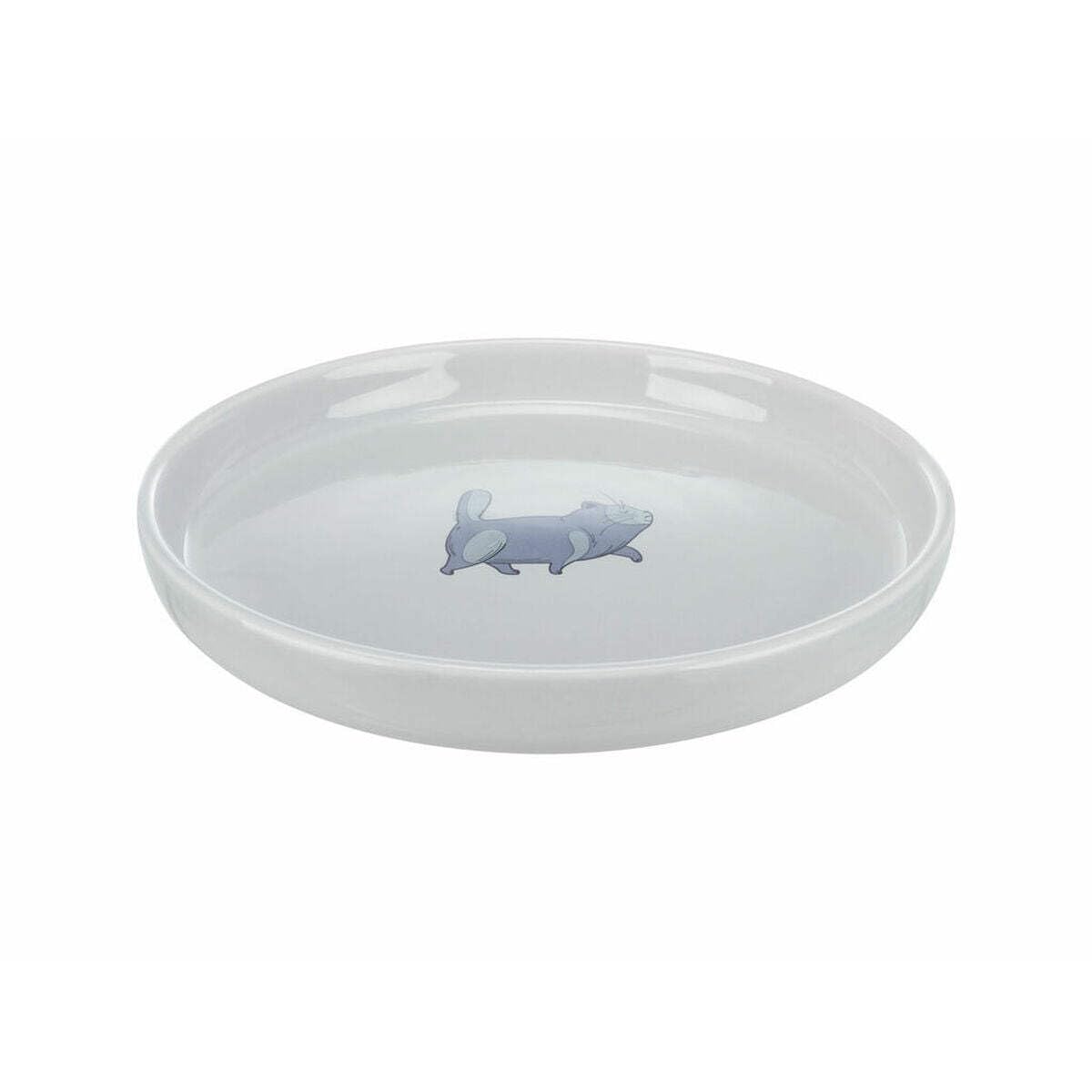Trixie Ceramic feeder, 0.6 l/ø 23 cm, Grey