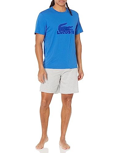 Lacoste Men's Branding T-Shirt & Shorts Pajama Set