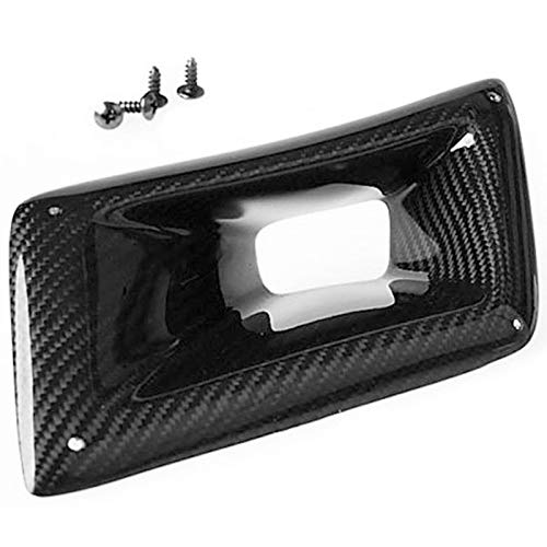 TOOGOO Izquierda Entrada de Ventilaci�N del Coche Entrada de Ventilaci�N Conducto de Aire Entrada de Ventilaci�N Autom�Tica Profesional para Fibra de Carbono Real para 350Z 03-2009