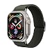 Produktbild VONMÄHLEN Classic Nylon Loop  Robustes und verstellbares Nylonarmband, schweiß- und wasserbeständig, kompatibel mit Apple Watch - Größe 44 | 45 | 46 | 49mm - olive