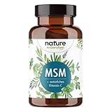 MSM 2000mg + Natürliches Vitamin C (Acerola) - 365 Tabletten - Hochdosiert für Knochen und Gelenke* - Laborgeprüft, vegan und ohne Zusätze in Deutschland hergestellt