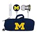 NCAA Michigan Wolverines Scorch Earbuds and Mic Clamshell with BudBag