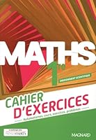 Maths 1re Enseignement scientifique (2022) - Cahier d'exercices 2210118182 Book Cover
