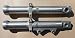 Harley Touring Chrome Fork Sliders 2000-13