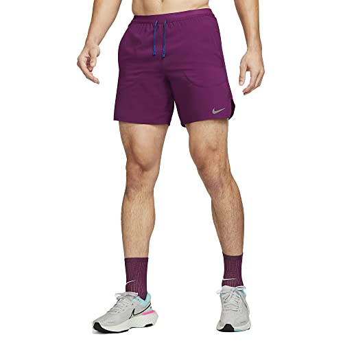 Nike Flex Stride Men's 7" Brief Running Shorts (As1, Alpha, M, Regular, Regular, Sangria) #TOP14