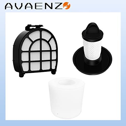 Avaenzo Replacement Parts For Shark Lz600 Lz601 Lz602, Lz602C Apex Uplight Lift-Away Duoclean Vacuum Cleaner.accessory Pack Of 2 Soft Brush,2 Pre-Motor Filter,2 Post-Motor Hepa Filter,2 Foam Filters #TOP5