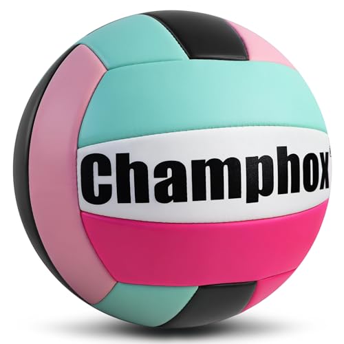 Champhox Soft Volleyball Ball Official Size 5 for Teen Youth Girls Kids Beginners Team Training 2026...