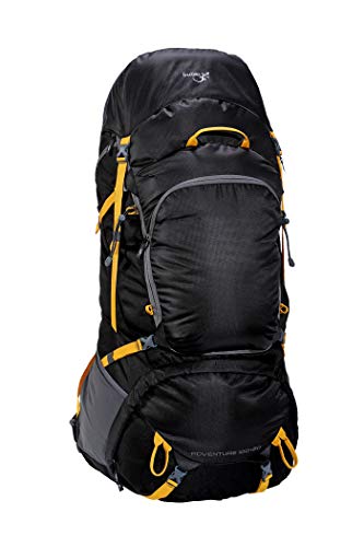 Freetime-Sac à Dos-Adventure 100+20 L-Sac à Dos pour Grand Voyage ou Longue randonnée de Plusieurs Jours