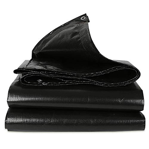 Cobertura de lona à prova d'água para barraca de lona, preto, resistente, impermeável, lona para ca