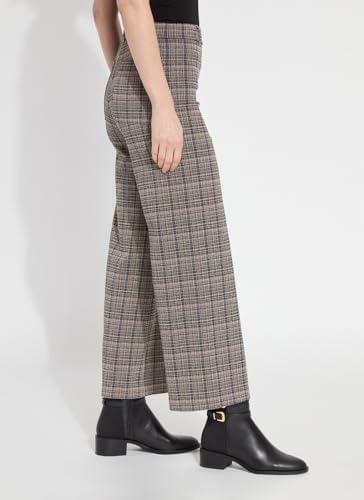 Lyssé Erin Wide Leg Ponte Jacquard Pants – High Waist Wide Leg Pants for Women, Made with Lightweight Ponte Knit Fabric3