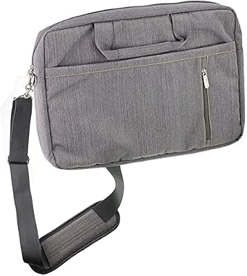 Navitech Grey Water Resistant Graphics Tablet Bag - Compatible with XP-Pen Deco Pro XLW (Gen 2) Graphics Tablet