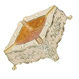 Portatile per ogni stanza: leggero, questo posacenere portatile per sigarette si adatta facilmente all'uso in camera da letto, in ufficio e come posacenere da tavolo da tè, adattandosi come ornamento o come elemento decorativo per il soggiorno, posacenere per sigarette vintage, posacenere per sigarette per interni