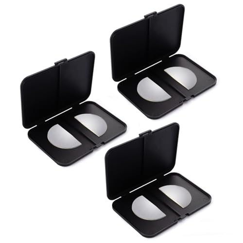 SKYWAY 3 Pack Stick on Bifocal Lenses 2.0, Stick on Reading Lenses,Clear Magnifying Bifocal Lenses for Glasses Sunglasses Safety Goggles, Removable, Reusable, No Water Needed