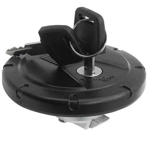 51049-0047 Motorcycle Fuel Tank Gas Cap Cover Lock Lid With Key Kit Fit for Kawasaki KL110 KLR250 KL650 KLR650 KL250G KLX125 KLX250 KLX250S KLX250SF KLX650 KLX650 KMX125 KMX200 Replacement
