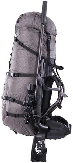 Stone Glacier Terminus Quick-Release Sling for Krux, Xcurve, R3 Frames, Black, Easy Rifle Access, Made in USA (40058-BK-OSFM)