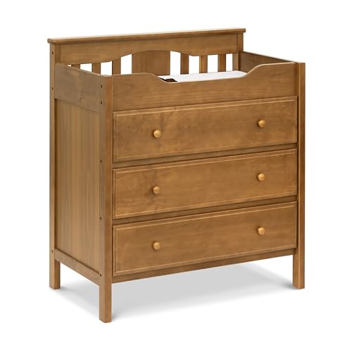 Image of Davinci Jayden 3-Drawer Changer Dresser in Chestnut, GREENGUARD Gold and FSC® Certified
