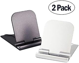 Cell Phone Stand, 2Pack Cellphone Holder for Desk Lightweight Portable Foldable Tablet Stands