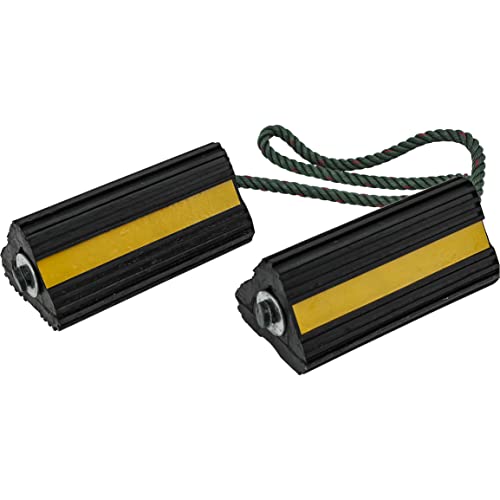 Buyers Products Wc24483 Wheel Chock, Black/Yellow, 4 X 4 X 8 Inches #TOP5