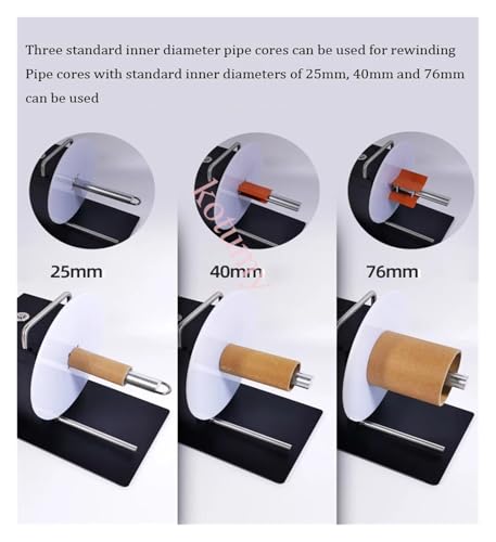 Automatische Label -Rückspulenmaschine - Zwei -Wege -Selbstkleber -Barcode -Rewinder für Kleidungsschilds - Konstruktion mit hohem Drehmoment, effizientes Wunsch für einfache Etikettenverwaltung