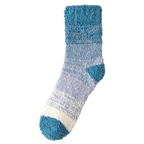 Chaussettes moelleuses haut de gamme en velours chaud pour l'hiver