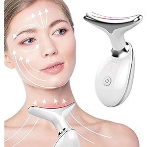 APCKFLEE Firming Wrinkle Removal Tool for Face and Neck, Face Skin Tool for Face & Neck Beauty Tool, Double Chin Reducer Vibration Massager Wrinkles Removal, Lifts and Tightens Sagging Skin (A)