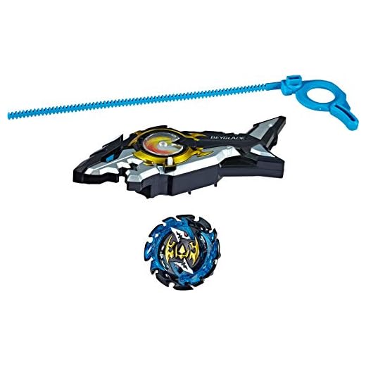 BEYBLADE Burst Turbo Slingshock Riptide Blast Set -- Right/Left-Spin Launcher with Right-Spin Battling Top, Age 8+