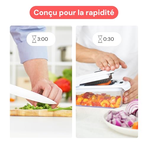 Fullstar Pro Original - Coupe Légumes Multifonctions - 4 Lames – vue 3