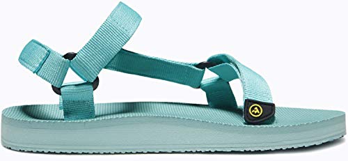 Atika Women's Islander Walking Sandals, Arch Support Trail Outdoor Hiking Sandals, Strap Sport Sandals, Islander Mint Green, 11 #TOP5