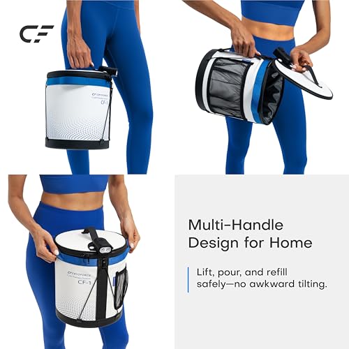 CF-1 Cold Therapy Machine for Knee Replacement, Ice Therapy System for Knee & Shoulder, Quite Cold Water System with Programmable Timer - ACL, TKR After Surgery Ice Machine - Image 5