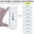Rug Carpet Non Slip Grippers for Floors, Reusable and Washable Double Sided Carpet Tape Pads Removable, Strong Adhesive Grippers for Area Rugs, Keep Corners Flat, No Damaging for Floor, 8Pcs