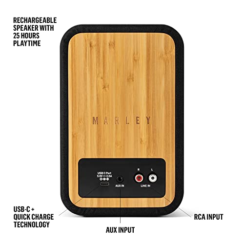 Altavoz Bluetooth Marley Get Together Solo para conectar tocadiscos sin cables molestos 6