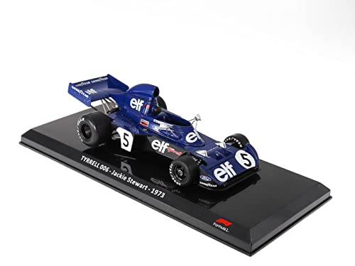 OPO 10 coche Fórmula 1 escala 1:24 Jackie Stewart 1973 miniatura 1
