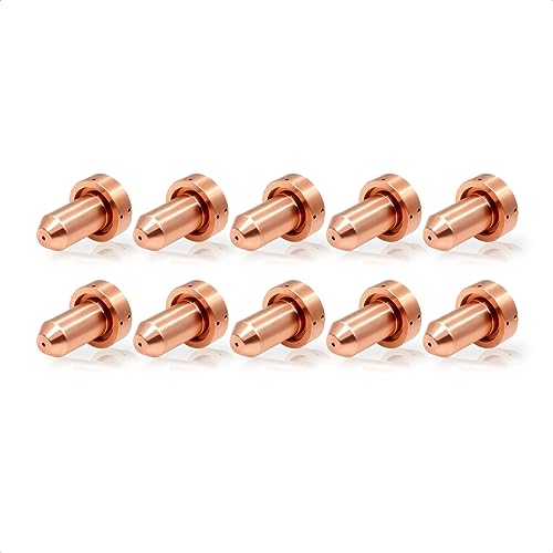 Image of 10pcs 9-8211 Tip 60A Nozzle for Thermal Dynamics SL60 SL100 Plasma Torch | Compatible with Thermal Dynamics Cutmaster 38 /52 /82 /102 /152 Plasma Cutter 80A Consumables