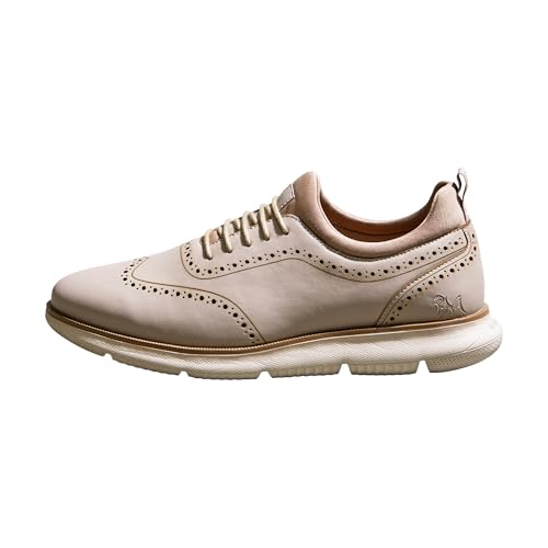 Image of Neeman's Crossover Brogues Stylish Shoes for Men | Oxford Lace-Up Semi Formal Mens Footwear | Casual Comfortable Shoe for Office Wear