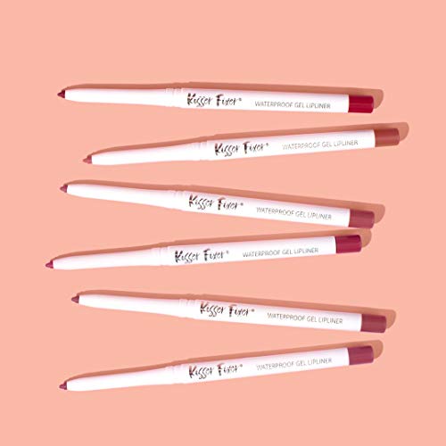 Belle Beauty By Kim Gravel Waterproof Gel Lip Liner - Cruelty Free Waterproof Lip Liner Pencil - Anti Feathering Moisturizing Formula (Wine Nude) #TOP1