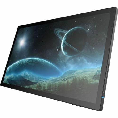 Planar Helium 24IN Wide Black Zero Bezel, HID Compliant OPTICALLY Bonded PROJECTED CAPA