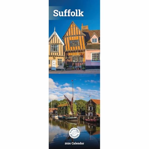 Carousel Worldwide, Suffolk 2026 Slim Wall Calendar