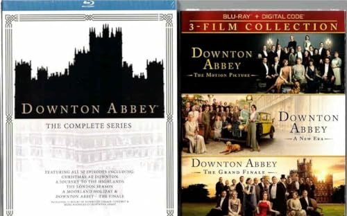 Downton Abbey: The Complete Series [Blu-ray] + The Complete Downton Abbey 3-Movie Collection Blu-ray Bundle image 3