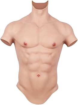 筋肉型シリコンコスチューム Lサイズ　貫頭型　シリコンスーツ　コスプレ 筋肉型シリコンコスチューム Lサイズ 貫頭型 シリコンスーツ コスプレ