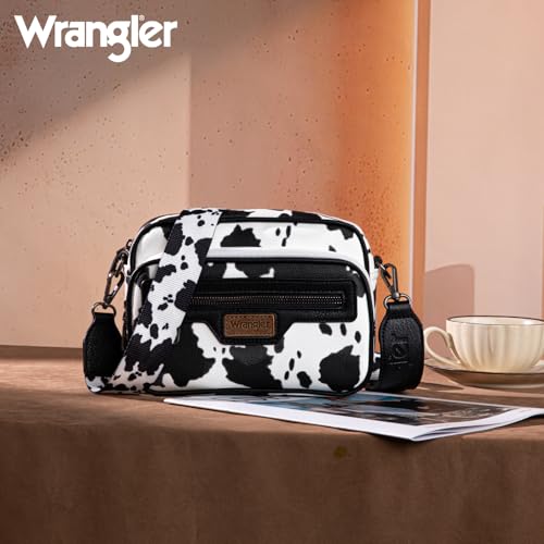 Image of Wrangler Crossbody Bag for Women Multi Pocket Crossover Bag Shoulder Pursea with Adjustable Strap