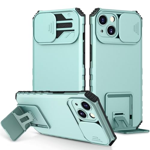 ATISIJIE para XiaoMi RedMi 8/8A Funda con Soporte Integrado,Protección Antigolpes,Diseño Elegante y Resistente,Protección de Cámara y Funcionalidad Completa-Azul Claro
