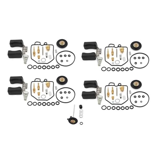 Kit de reparación carburador para GoldWing 1100 GL1100 de 1980 a 1983 junta sellado 4 juegos