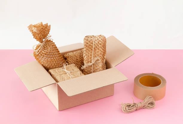 Honeycomb Paper wrap gift Packaging Roll, 100% Recyclable, Stretchable, Protective Wrapping 10 metre roll expandable upto 14 metre, 15 inches. 90 GSM. (B0DG993KSB) Amazon Price History, Amazon Price Tracker