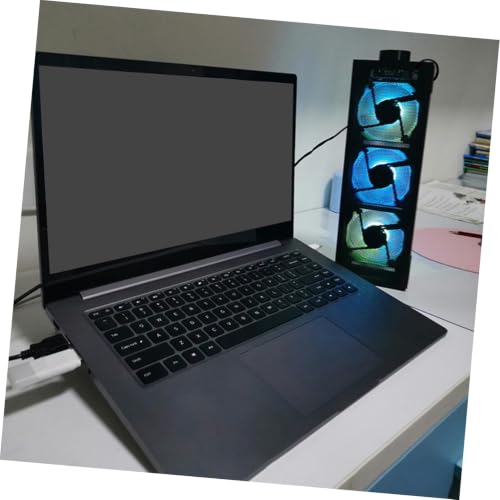 Base para notebook cooler con ventiladores magnéticos Toddmomy miniatura 5