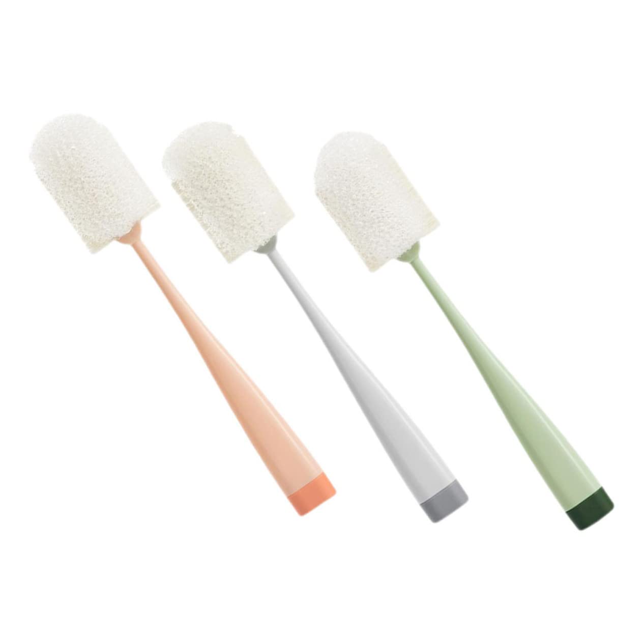 3 Set Spazzolino Per Bottiglie Per Facile Borracce Tazze Vasi E Contenitori Per Uso 3 Pezzi*3