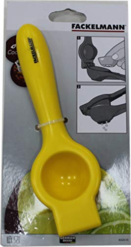 Espremedor de Limão de Plástico Fackelmann Amarelo