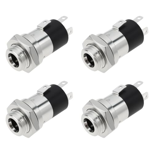 The Lord of the Tools 4 x 4-polige Panel-Klinkenbuchse, 3,5 mm, f&uuml;r L&ouml;tmontage f&uuml;r verschiedene elektronische Anwendungen, eine stabile Verbindung