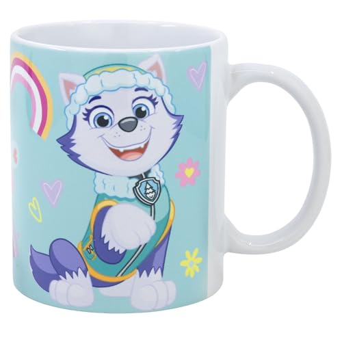 Stor Tasse à Sublimation en céramique de 325 ML dans Une boîte Cadeau de Pat' Patrouille Girl Butterfly Beats